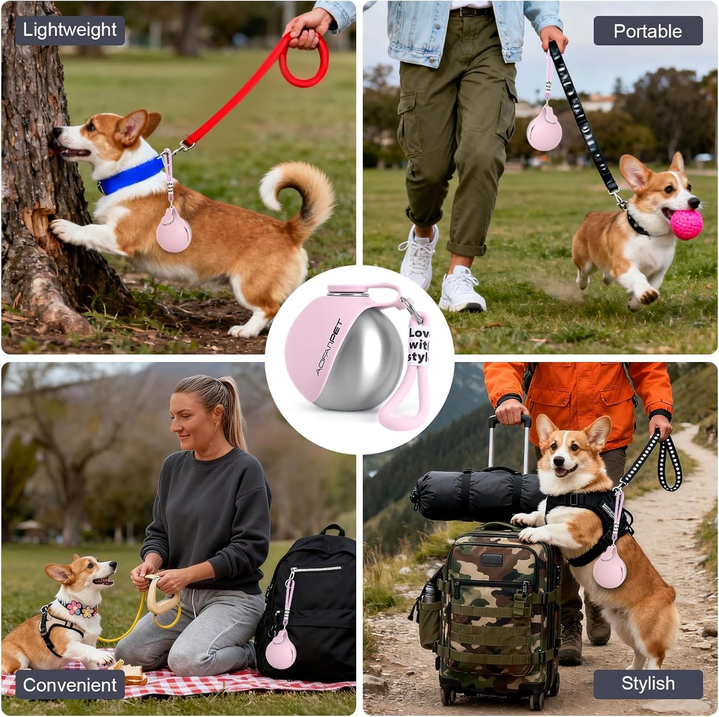 Portable Dog Water Bottle