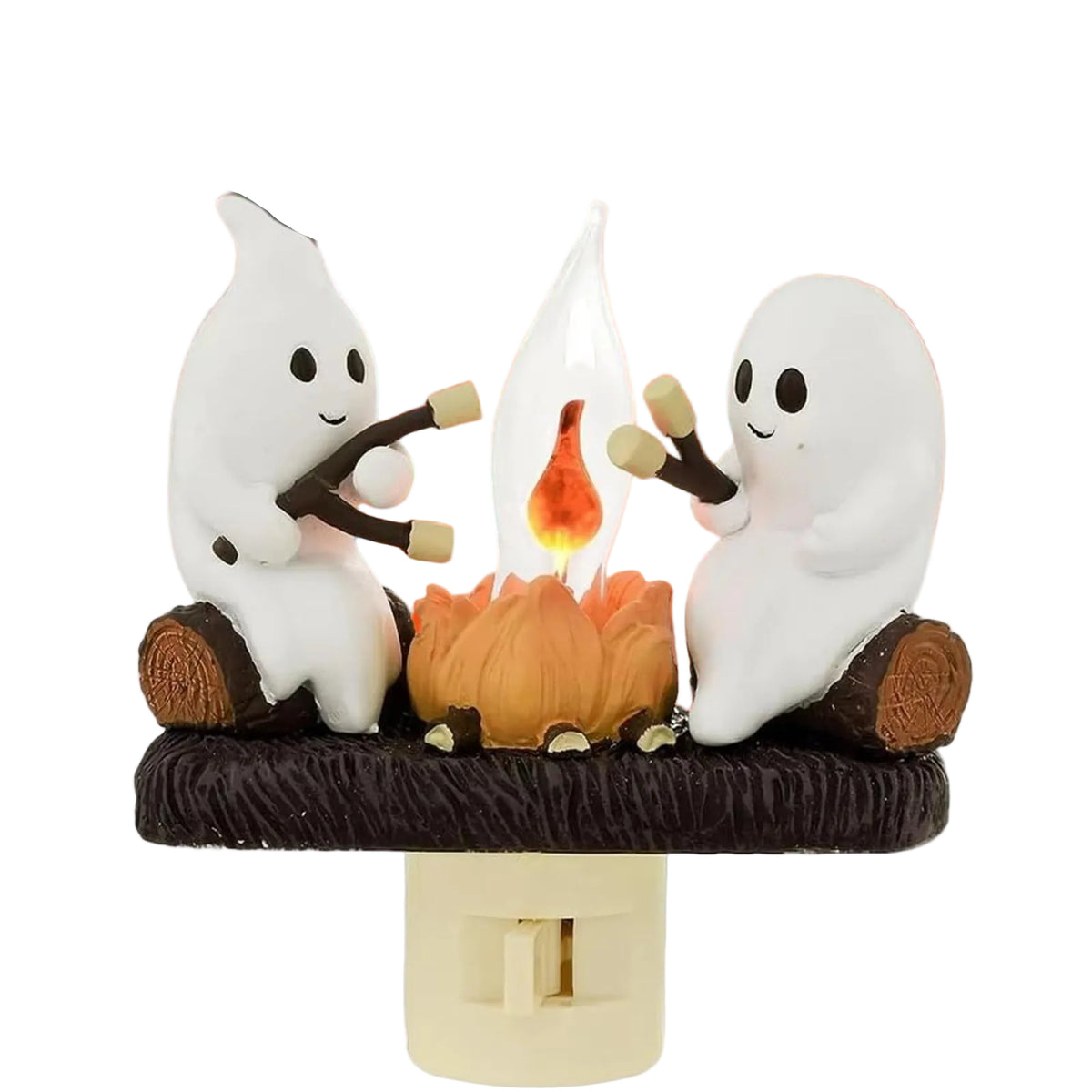 Cute Ghost Flickering Campfire Nightlight